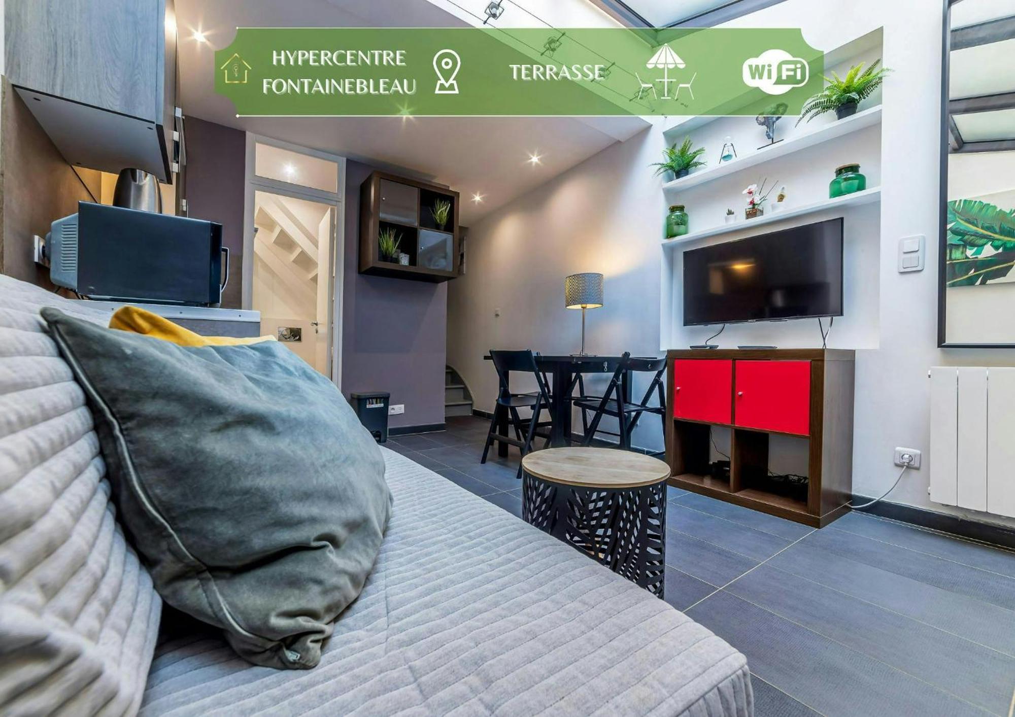 פונטנבלו New Hypercenter Apparthotel Sweet Green מראה חיצוני תמונה